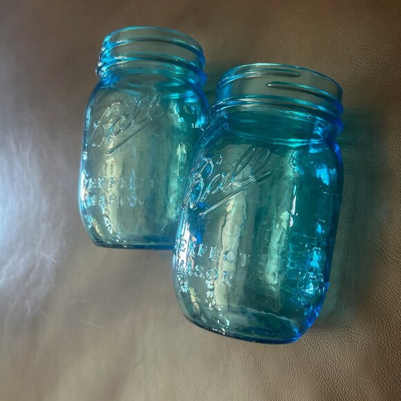 2- Vintage 1913- 1915 Mason Jar Heritage Collection Limited Edition 100 Years - Picture 1 of 6